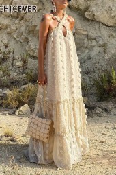 Boho Chic Patchwork Floral Maxi Dress for Effortless Summer Style