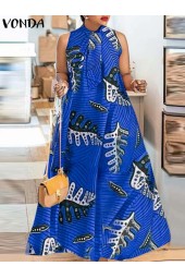 Boho Maxi Sundress: Sleeveless and Summery Fashion Essential